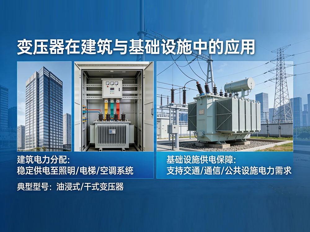 惠农变压器应用于建筑与基础设施